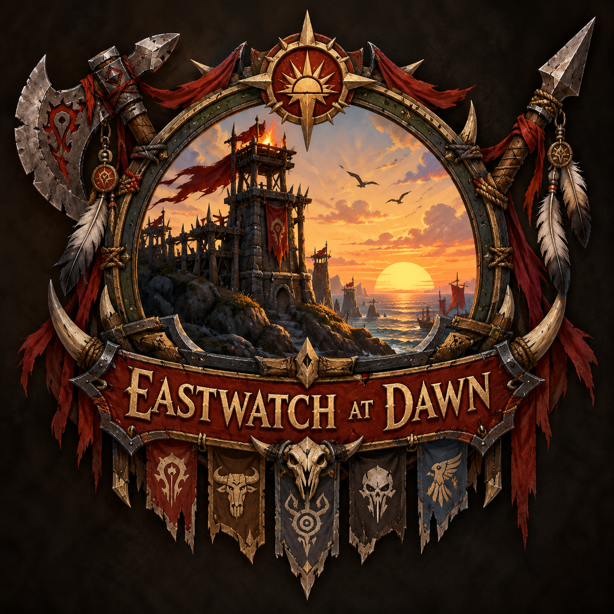 Eastwatch at Dawn guild crest